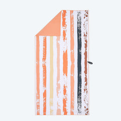 Coral Bay Large Beach Towel & Pouch