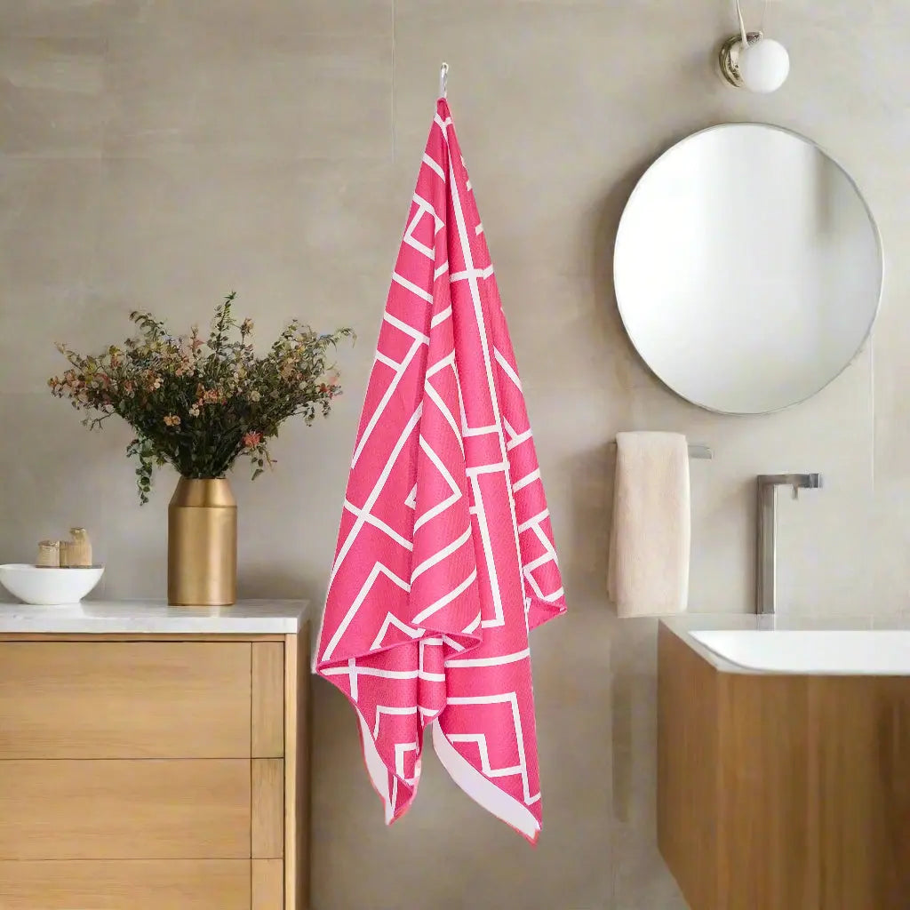 Bundle - Dark Pink Bath Towel Newlyfe