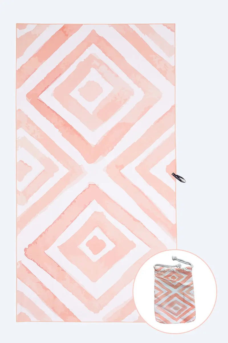 Bundle - Coral Reef Large Beach Towel & Pouch Newlyfe