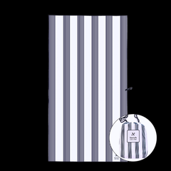 Amalfi Navy Signature Sand-Free Beach Towel