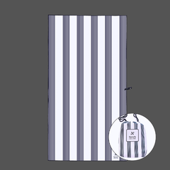 Bundle - Amalfi Navy Signature Sand-Free Beach Towel