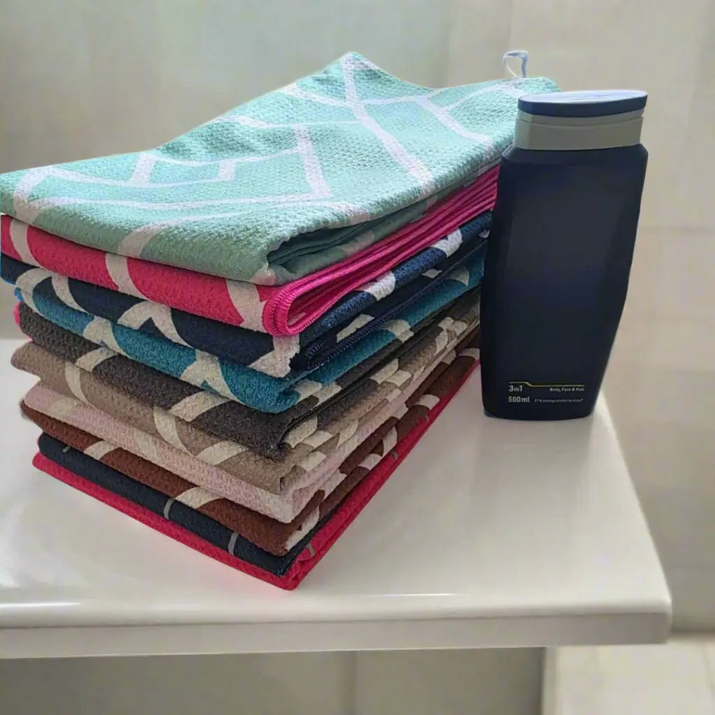 Bundle - Black Steel Bath Towel Newlyfe