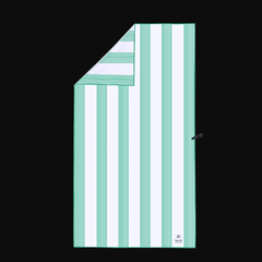 Milos Mint Signature Sand-Free Beach Towel