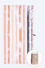 Coral Bay Large Beach Towel & Pouch