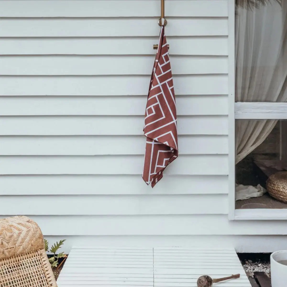 Rust Bath Towel Newlyfe