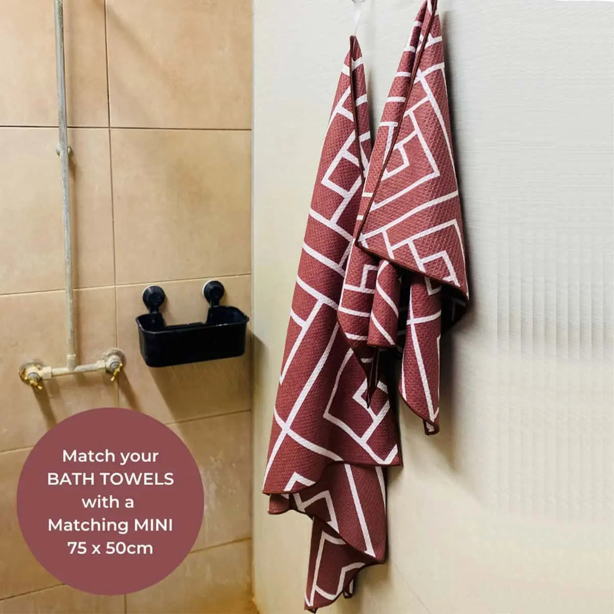 Rust Bath Towel Newlyfe