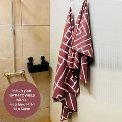 Rust Bath Towel Newlyfe