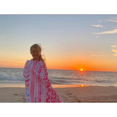 PINK SANDS SAND FREE BEACH TOWEL