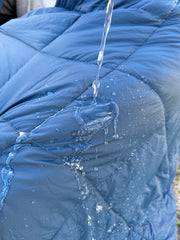 Puffy Camping Blanket, Blue