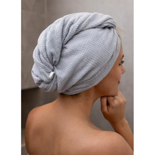 Grey Hair Towel Wrap Newlyfe