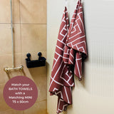 Rust Bath Towel