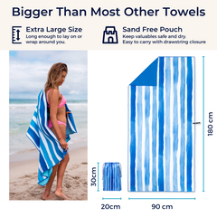 EXTRA LARGE BEACH TOWEL