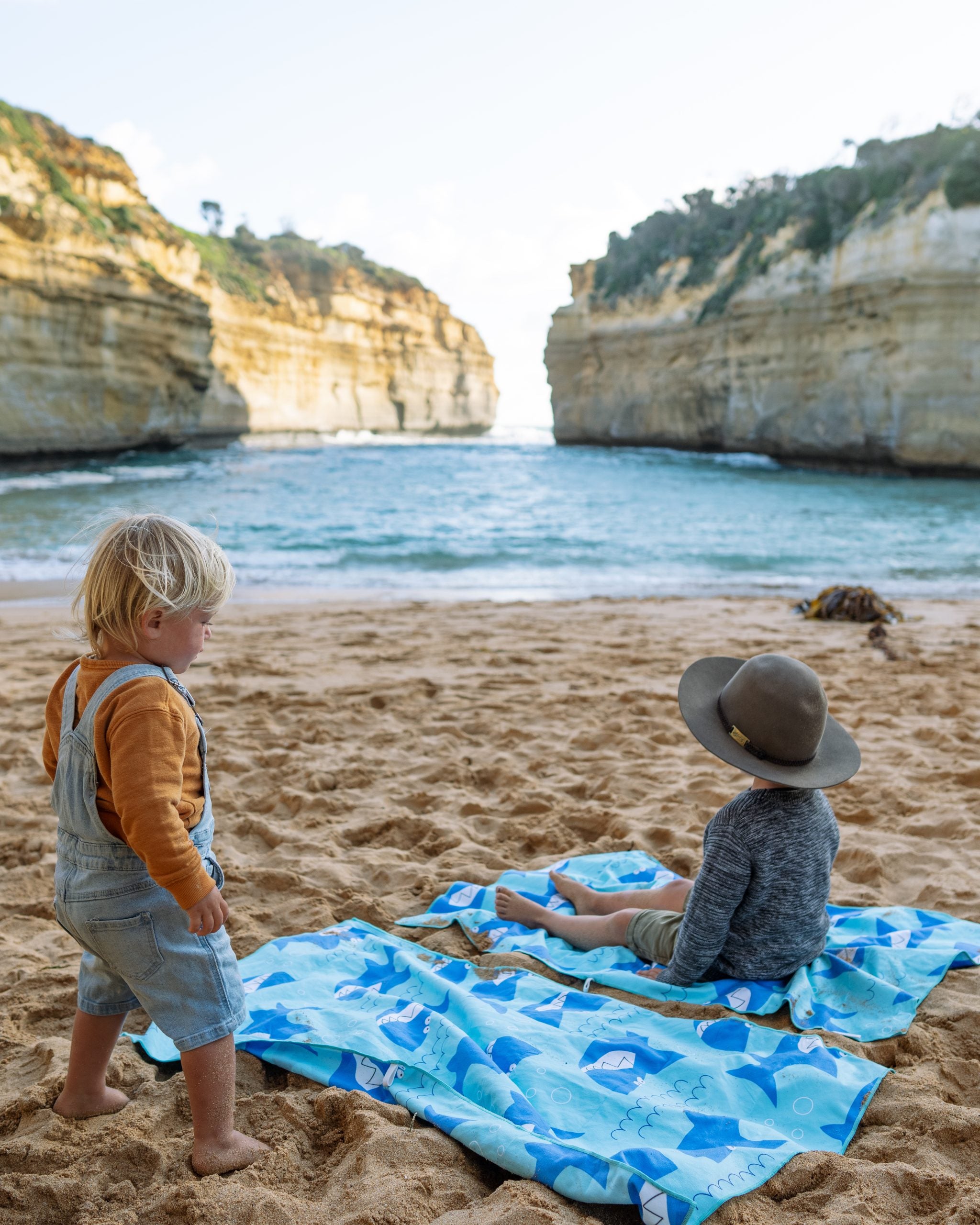 QUICK DRY SAND FREE BEACH TOWEL KIDS 2 PACK BUNDLE