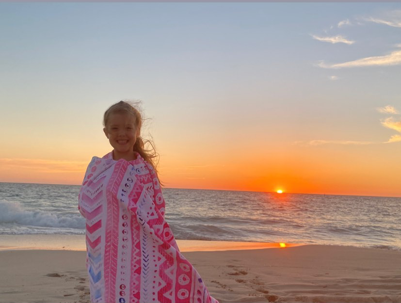 PINK SANDS SAND FREE BEACH TOWEL