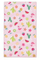 Pinky kids beach towel