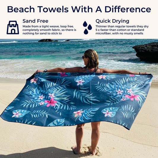 sand free beach towel