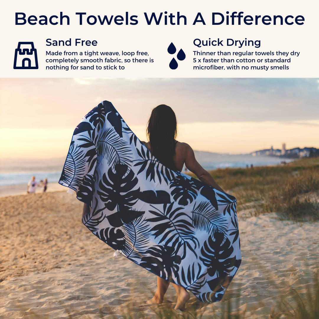 sand free beach towel